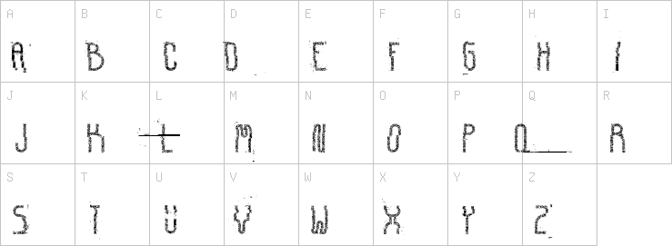 Uppercase characters