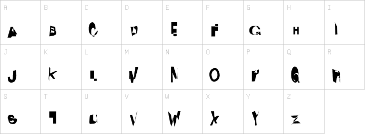 Uppercase characters