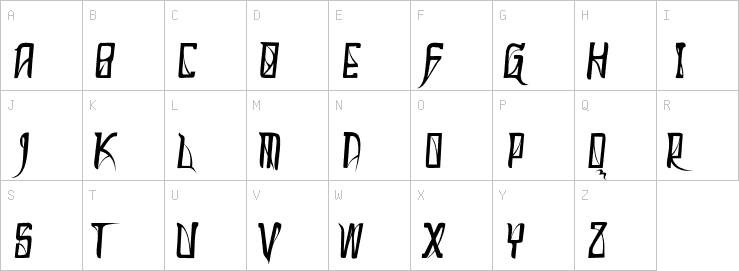 Uppercase characters