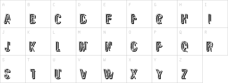 Uppercase characters