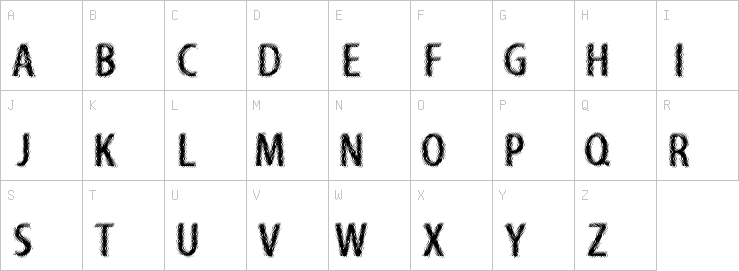 Uppercase characters