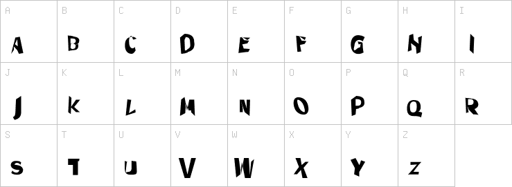 Uppercase characters