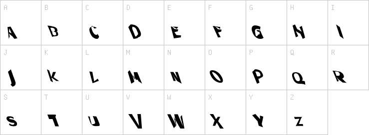 Uppercase characters