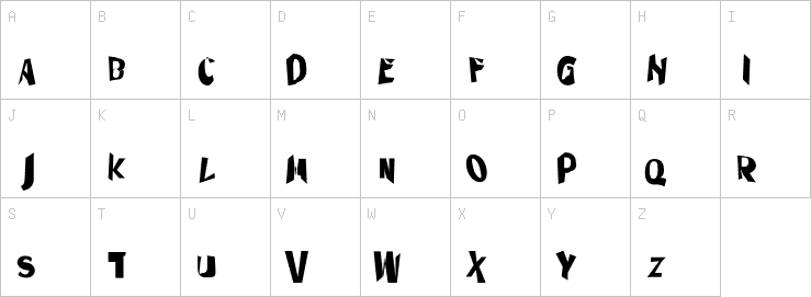 Uppercase characters
