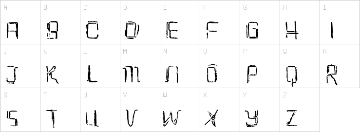 Uppercase characters