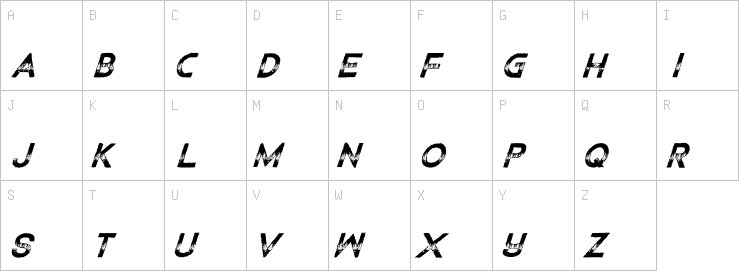 Uppercase characters