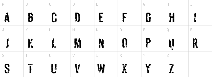 Uppercase characters