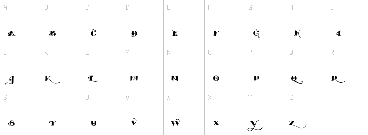 Uppercase characters