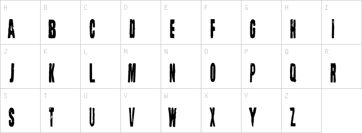 Uppercase characters