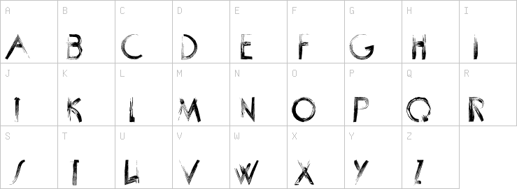 Uppercase characters