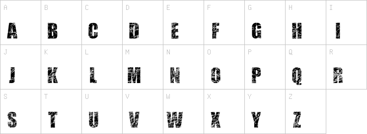 Uppercase characters