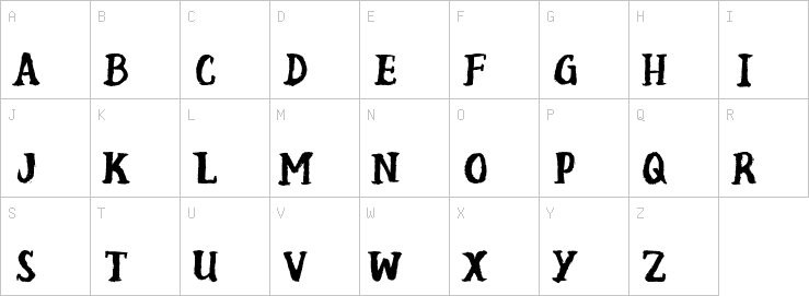 Uppercase characters