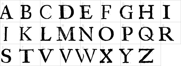 Uppercase characters