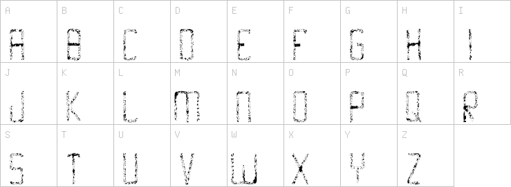 Uppercase characters