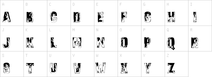 Uppercase characters