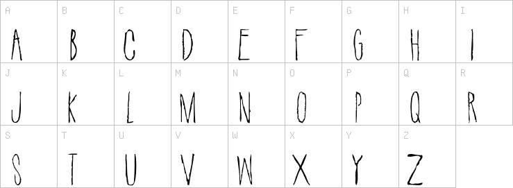Uppercase characters