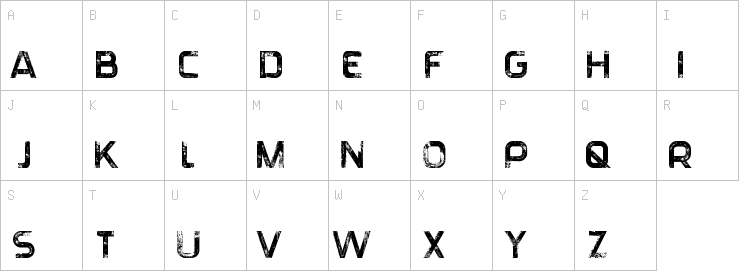 Uppercase characters
