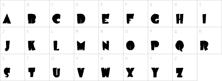 Uppercase characters