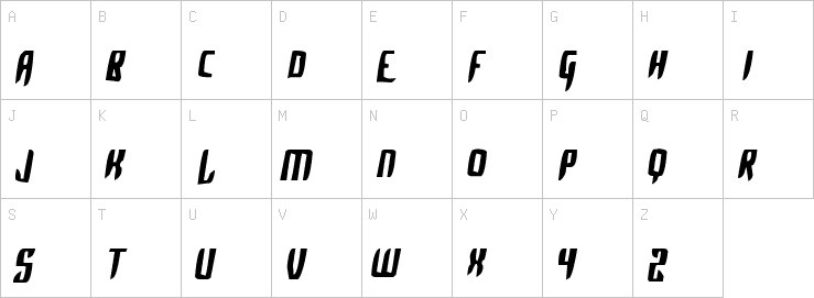 Uppercase characters