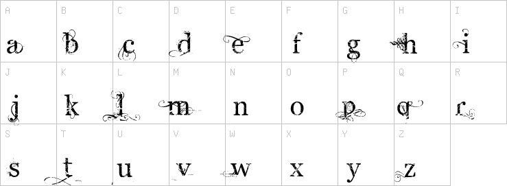 Uppercase characters