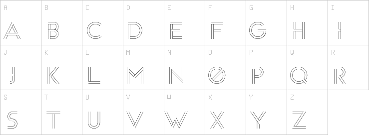 Uppercase characters