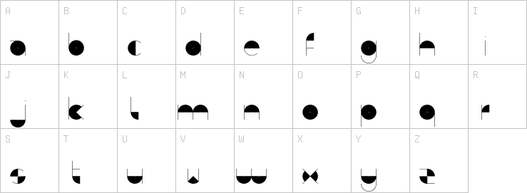 Uppercase characters