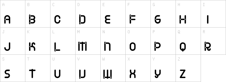 Uppercase characters