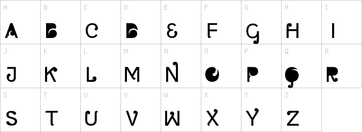 Uppercase characters