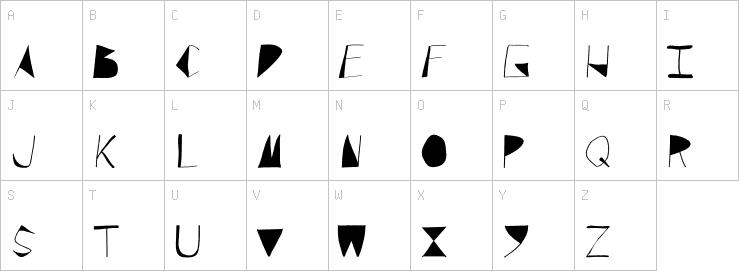 Uppercase characters