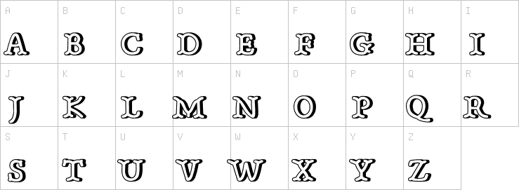 Uppercase characters