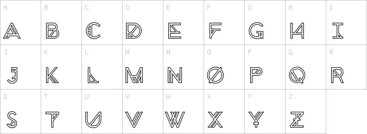 Uppercase characters