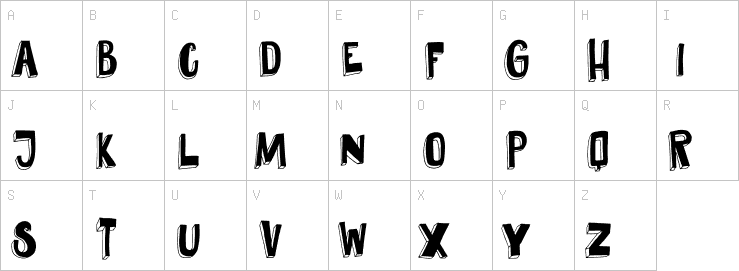 Uppercase characters