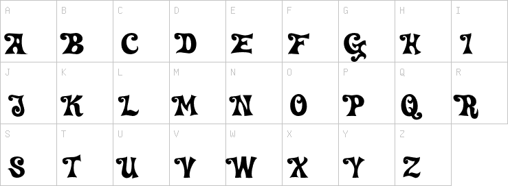 Uppercase characters