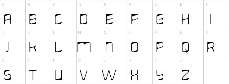 Uppercase characters