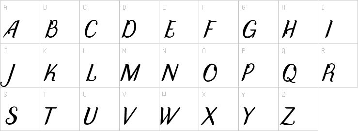 Uppercase characters