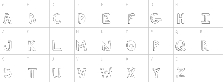 Uppercase characters