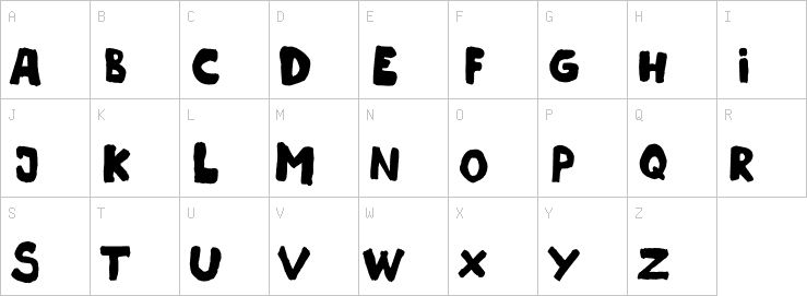 Uppercase characters