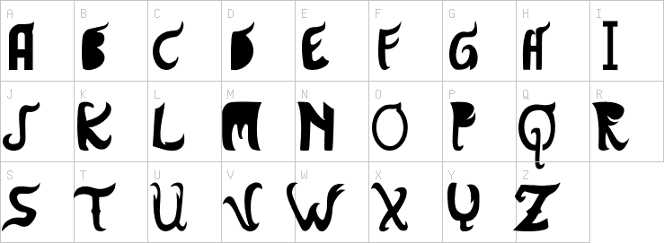 Uppercase characters