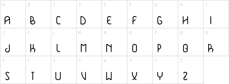 Uppercase characters