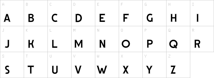 Uppercase characters