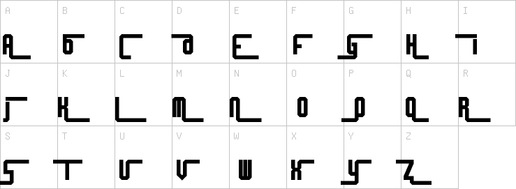 Uppercase characters