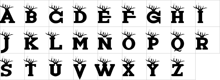 Uppercase characters