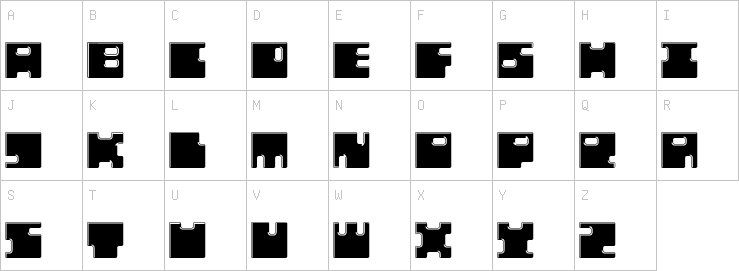 Uppercase characters