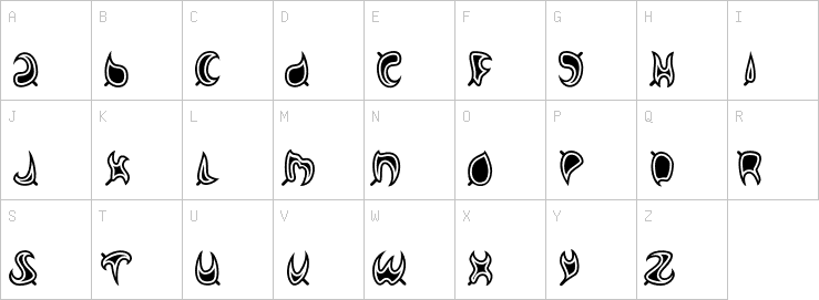 Uppercase characters