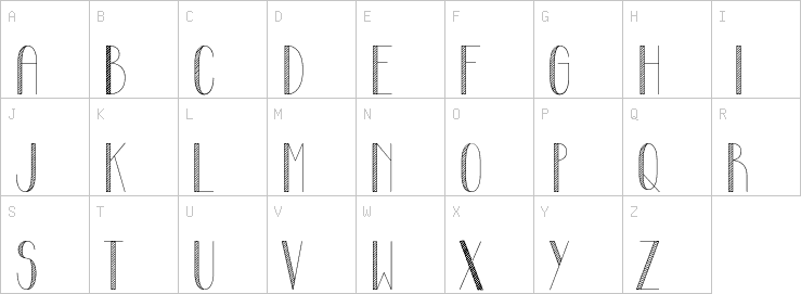 Uppercase characters