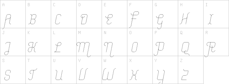 Uppercase characters