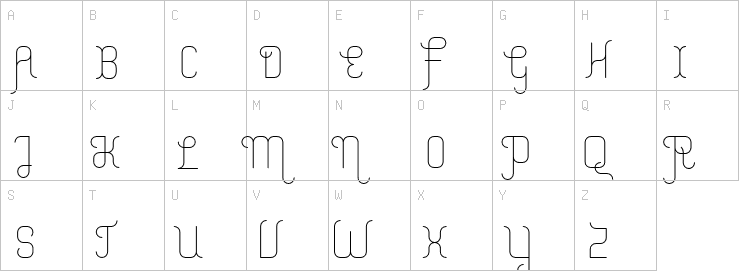 Uppercase characters