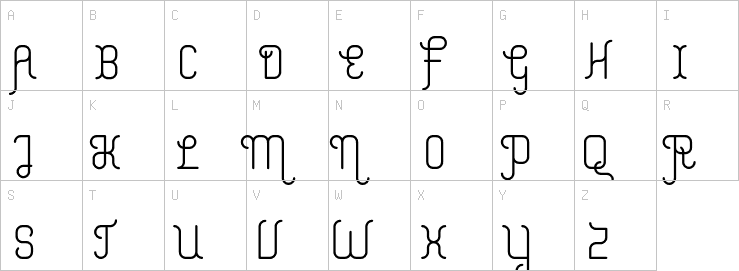 Uppercase characters