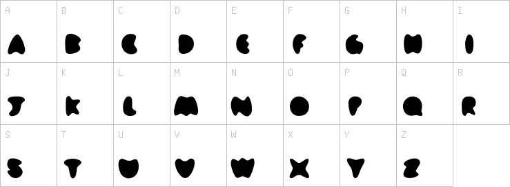 Uppercase characters