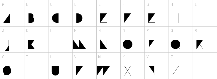 Uppercase characters